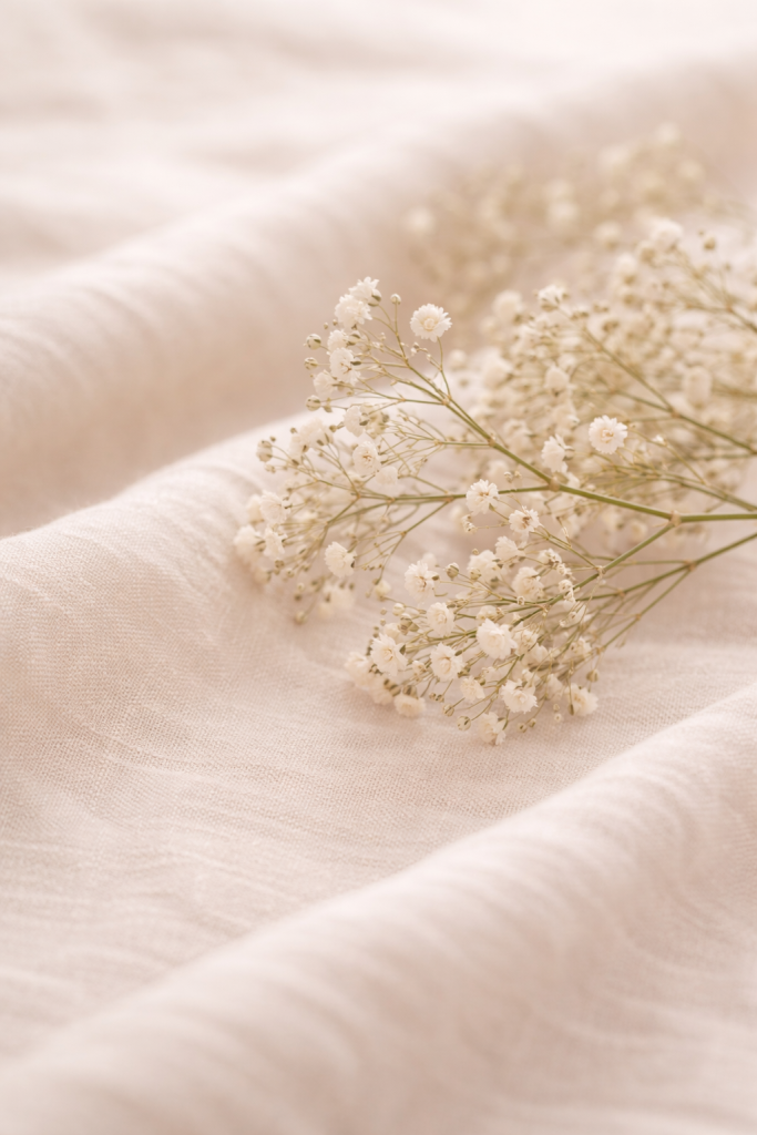 Perfume nicho y atmósfera con paniculata